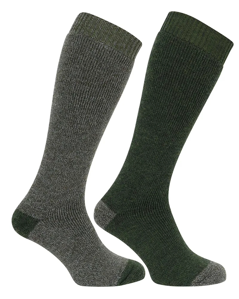 Hoggs Of Fife 1903 Country Long Sock - Tweed/Loden